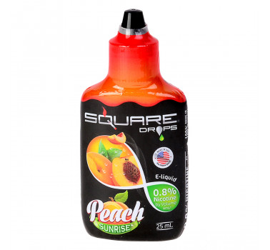 Жидкость Square для электронной чаши E-Head, Peach sunrise